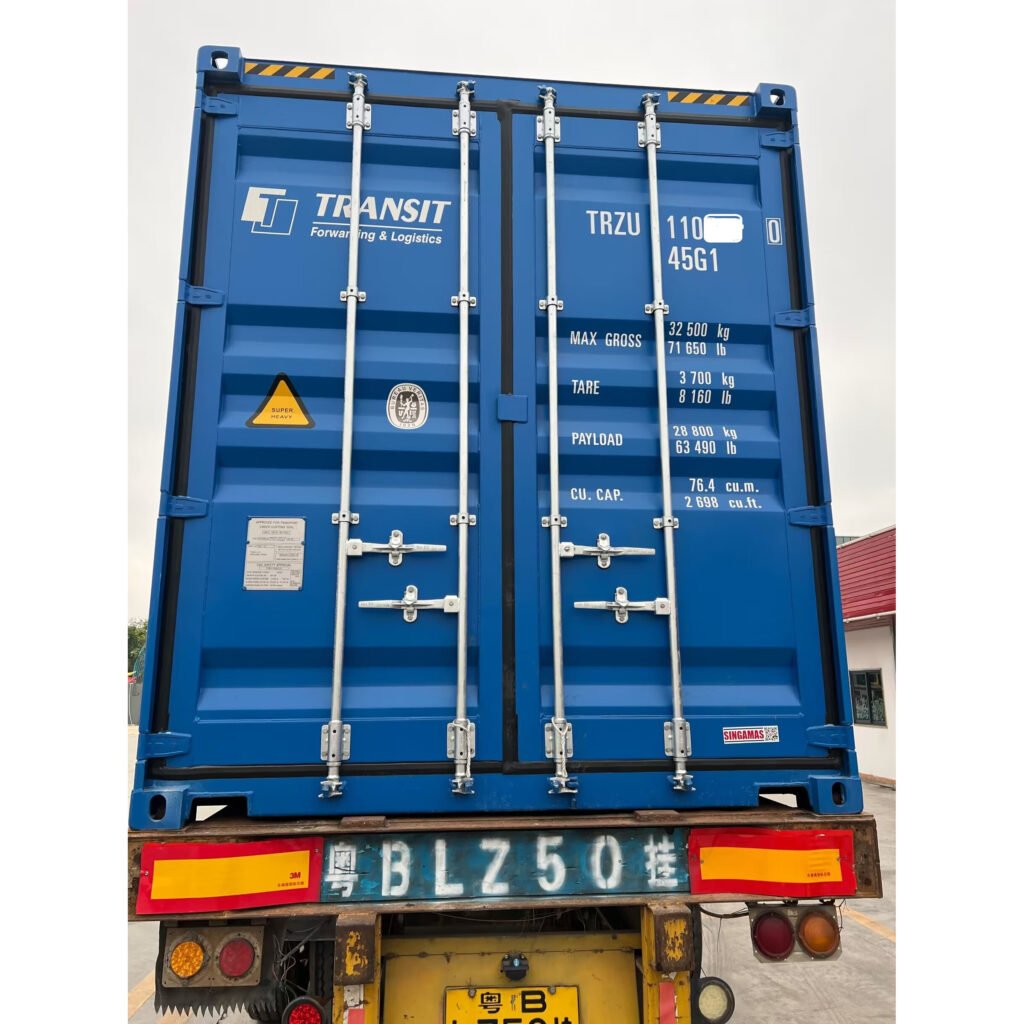 pet product export container loading
